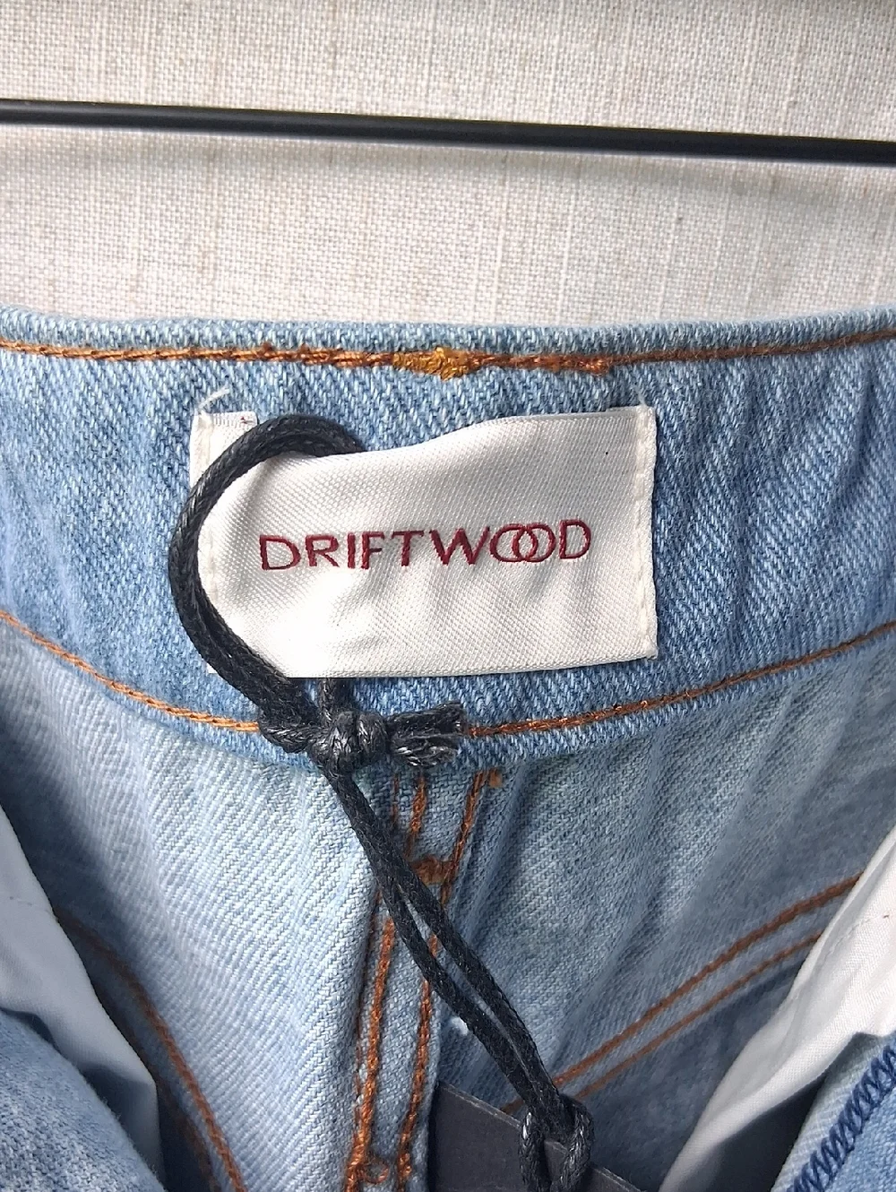 DRIFTWOOD Serena Denim Maxi Embroidery Skirt Blue Pink 27